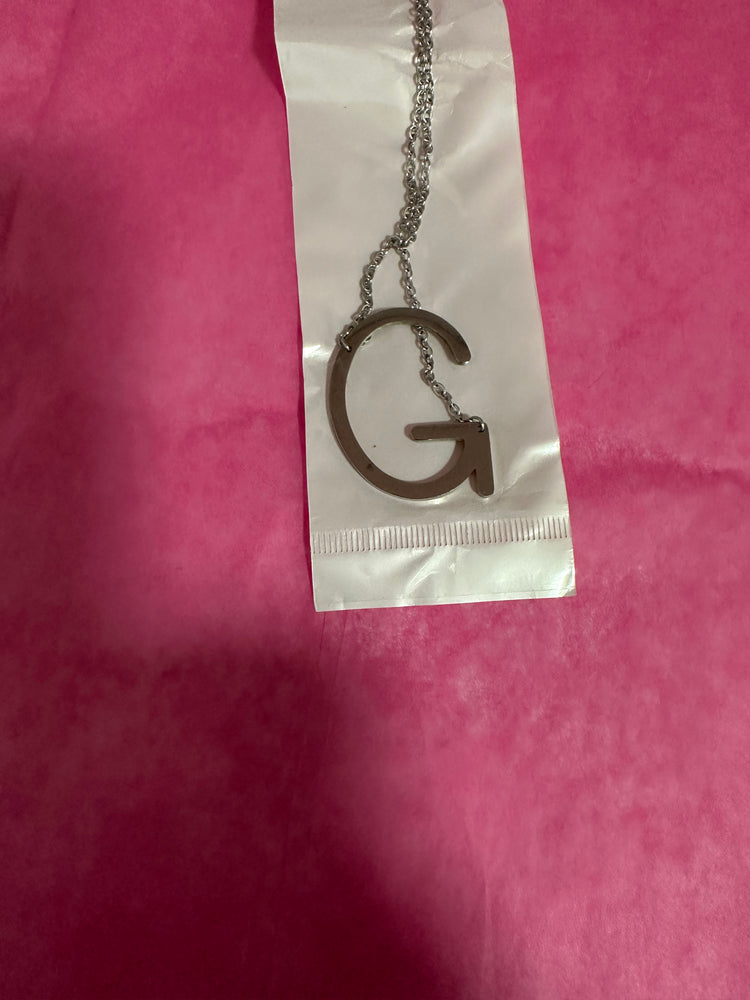 Letter necklaces