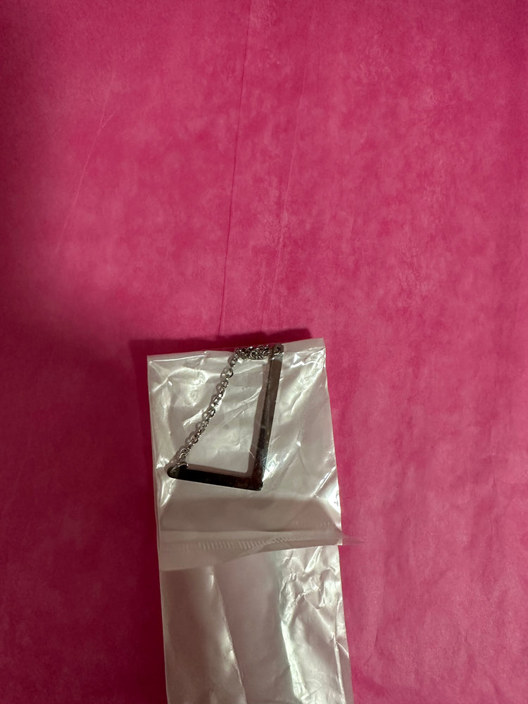 Letter necklaces
